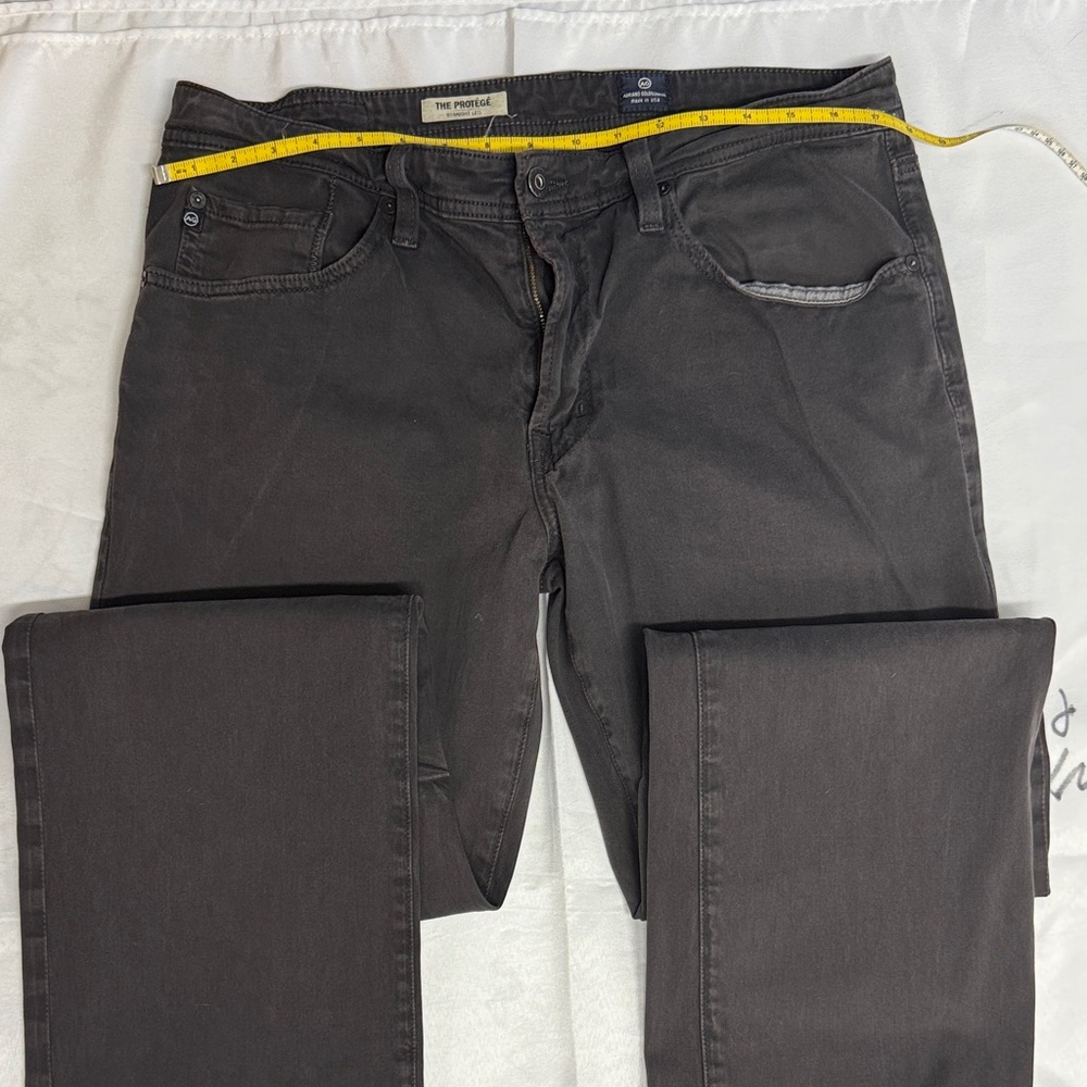 Ag Adriano Goldschmied Protege Dark Gray Men's Slim Jeans